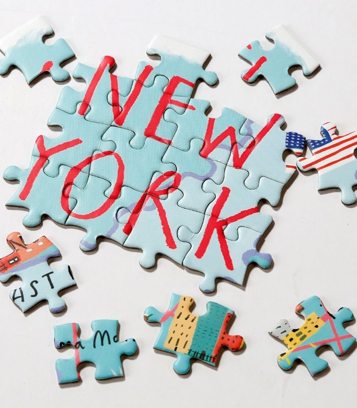 Map Puzzle - New York - BY THE PEOPLE SHOP | PAUSE MORE, LIVE MORE