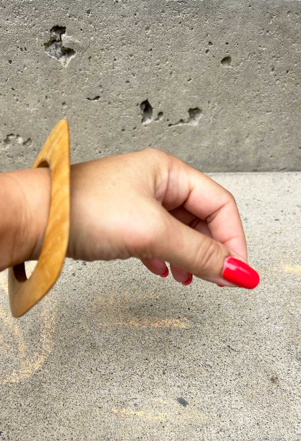 Wood Bangle No.4 - BY THE PEOPLE SHOP | PAUSE MORE, LIVE MORE