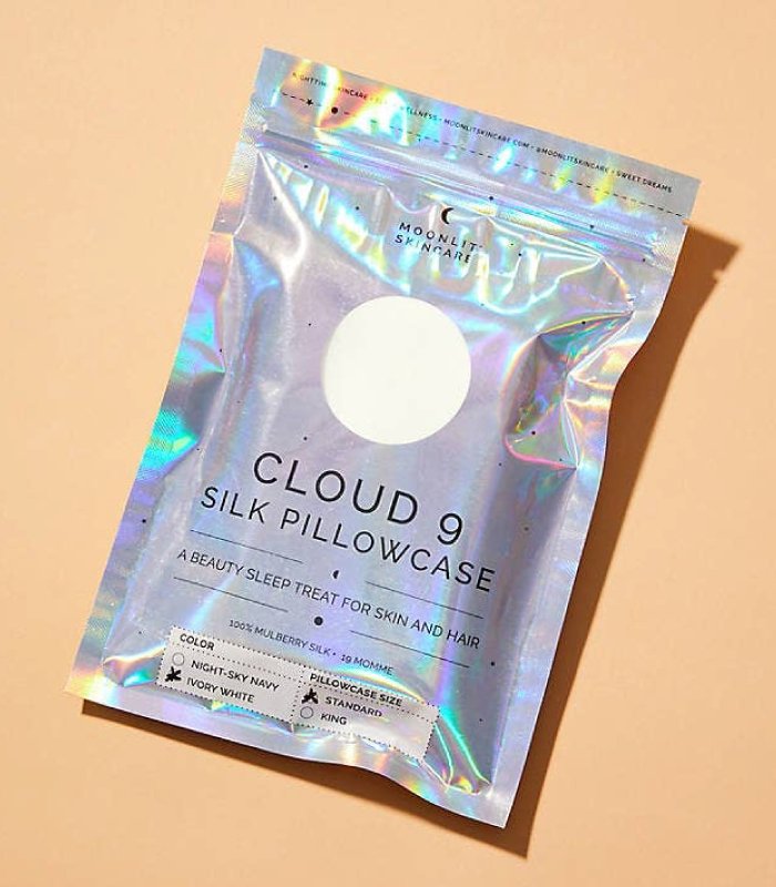 Cloud 9 Silk Standard Pillowcase - IVORY WHITE - BY THE PEOPLE SHOP