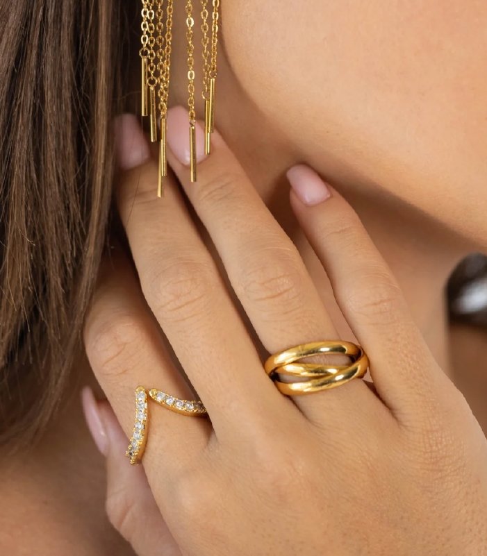 Golden Girl Ring Set - BY THE PEOPLE SHOP | PAUSE MORE, LIVE MORE