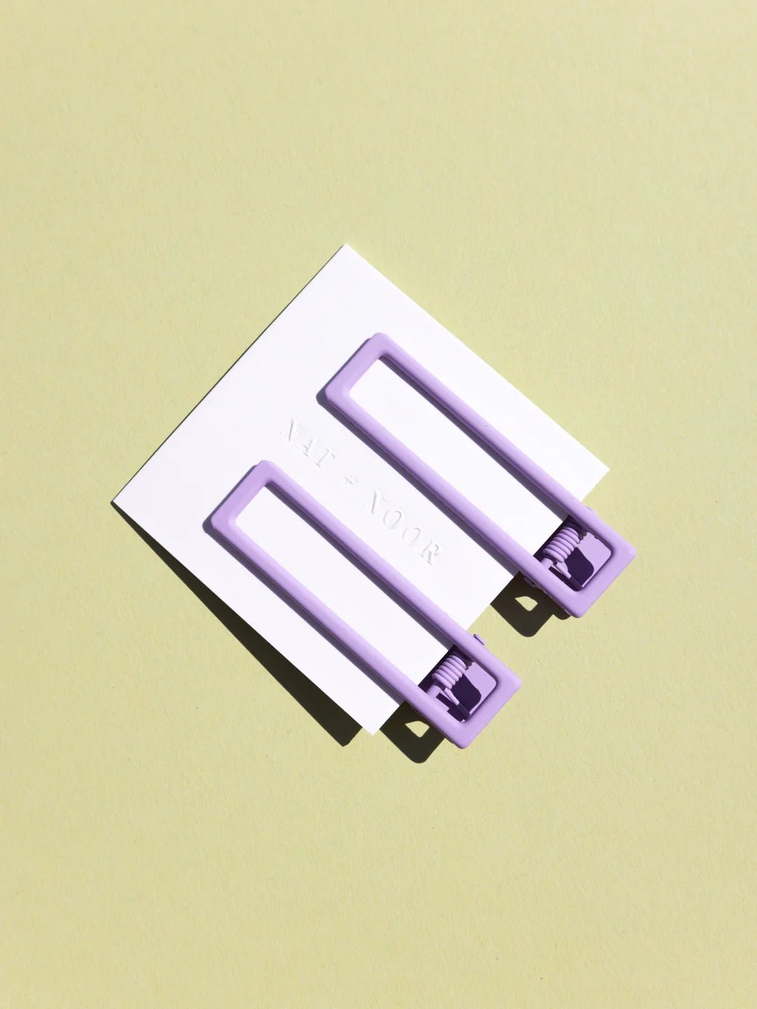 Lu Lu Hair Clips In Lilac - BY THE PEOPLE SHOP | PAUSE MORE, LIVE MORE
