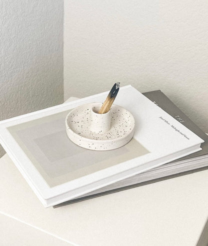 Palo Santo Holder - White - BY THE PEOPLE SHOP | PAUSE MORE, LIVE MORE