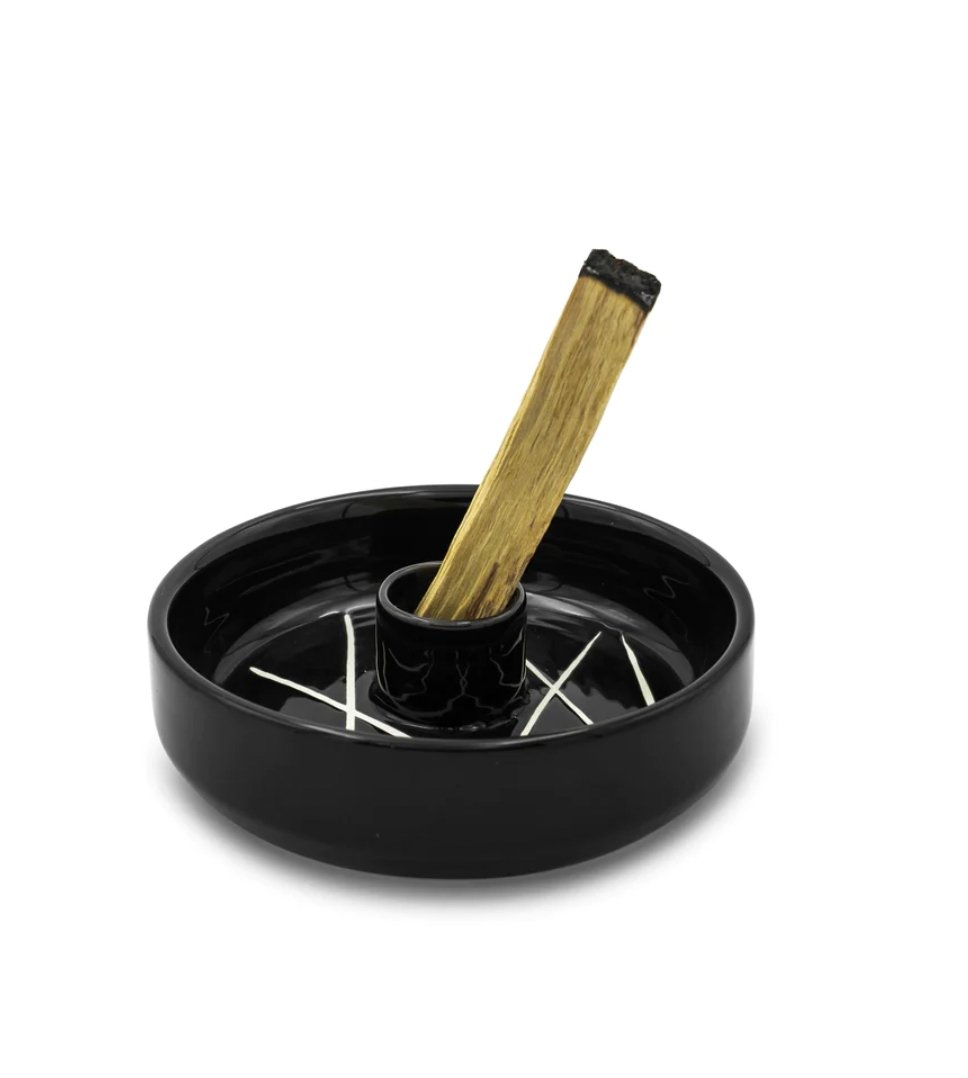 Palo Santo Holder - Onyx - BY THE PEOPLE SHOP | PAUSE MORE, LIVE MORE