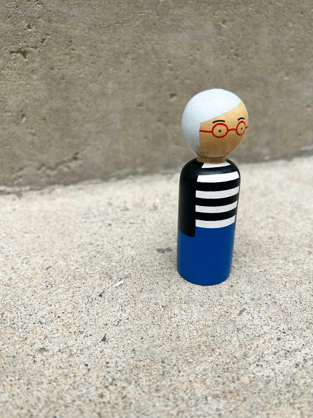 Andy Warhol Peg Doll - BY THE PEOPLE SHOP | PAUSE MORE, LIVE MORE