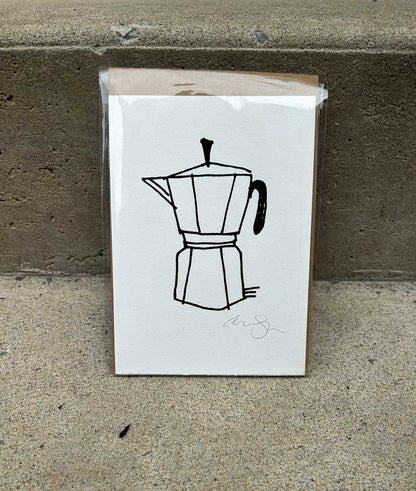 ESPRESSO POT UNFRAMED - BY THE PEOPLE SHOP | PAUSE MORE, LIVE MORE