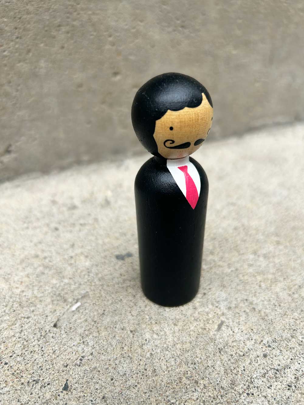 Salvador Dali peg doll - BY THE PEOPLE SHOP | PAUSE MORE, LIVE MORE